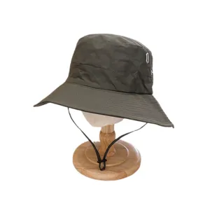 Quick dry bucket hat outdoor hiking sun hat wide brim with adjustable drawstring for men