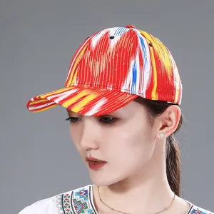 Cappellino da baseball con strass in stile etnico Xinjiang per donne, cappello da sole.