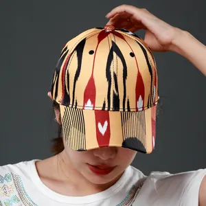 Xinjiang style ethnic printed fashion baseball cap unisex outdoor sunshade duck hat