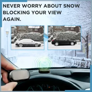 Kfz-Scheiben-Enteisungsgerät, elektromagnetisches Frostschutzmittel für den Winter.