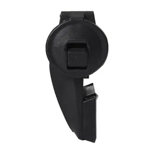 Supporto base per luce elmetto tattico, accessorio in plastica nera resistente per attrezzatura.
