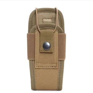 Tactical Walkie Talkie Pouch MOLLE Accessory Bag Outdoor Multi Functional Protective Holster Camouflage Storage Bag