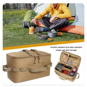 Sac de rangement pour camping en plein air grande capacité sac à outils portable pratique