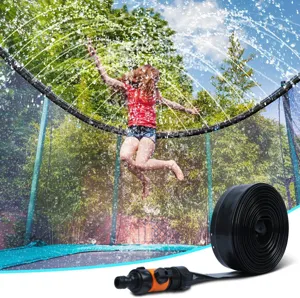 Kinder Trampolin Sprinkler für Garten Wasserpark, Outdoor Kühlung Wasserspiel Schlauch Zubehör.