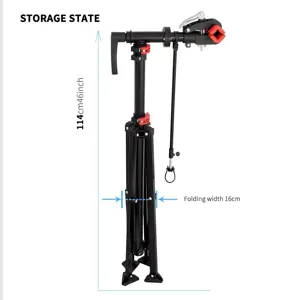 Klappbarer Fahrradreparaturständer Mountainbike Wartungsarbeitsstand Tragbarer Radfahren Display Parkwerkbank