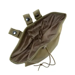 Sac de récupération tactique extérieur utilitaire MOLLE nylon cordon serrage pochette