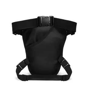Waterproof motorcycle riding drop leg bag tactical waist pack for outdoor sports traveling.