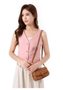 Stylish vintage printed women's shoulder bag, chic crossbody bag for daily fashion.