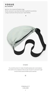 Detailed view of the light green casual crossbody bag with black strap and secure zipper.