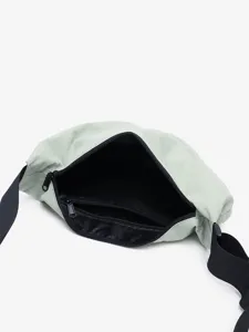Lightweight nylon crossbody dumpling bag for women, casual minimalist fashion shoulder bag.