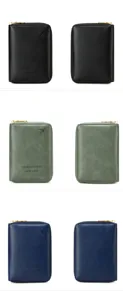 Detailed multi-color travel wallet showcase highlighting functional card slots and pockets.