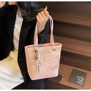 Koreanischer Stil Mode Schulter Unterarm Tasche grosse Kapazitaet Freizeittasche Damen
