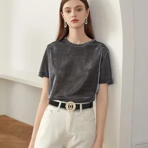 Fashion women's belt with rhinestone double circle buckle, elegant black faux leather waist belt.
