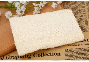 Natural loofah bath sponge exfoliating plant fiber scrubber for shower body cleaning skin care