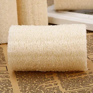 Éponge loofah naturelle pour le corps fibre végétale exfoliant bain douche massage.