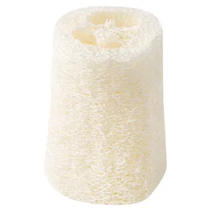 Natural loofah sponge for body scrubbing, dishwashing, and kitchen cleaning. Eco-friendly scrub.