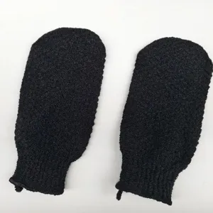 Gants de Bain Exfoliants en Nylon Gommage Corps Gants de Douche Pour Nettoyage Corporel Quotidien Accessoires de Salle de Bain