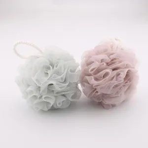 Grand eponge de bain en maille douce fleur de douche exfoliant pour le bain quotidien