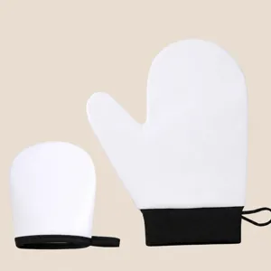 Velvet self tanning mitt applicator set for lotion mousse and oil easy tanning tool