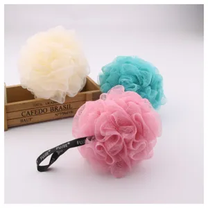 Nordic stijl grote mesh douche spons zachte lichaam scrubber voor dagelijkse douche