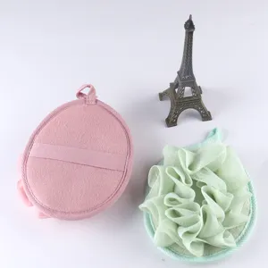 Exfoliërende badspons en douchepouf set, comfortabele handhandschoen voor dagelijksereiniging.