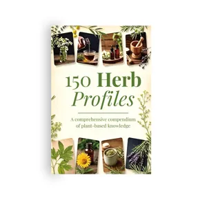 150 Perfiles de Hierbas Libro de Referencia de Plantas Enciclopedia Botánica para Estudio Oficina