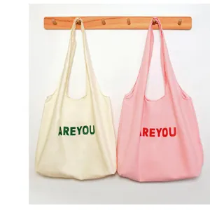 Canvas tote bag women large capacity casual shoulder bag daily commuter minimalist style