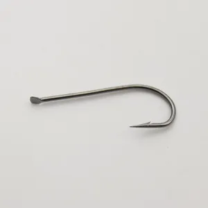 High Carbon Steel Sea Fishing Hooks Barbed Long Shank Offset Fish Hooks Sharp Fishing Tackle Accessories