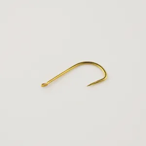 Gold Fishing Hooks Barbless Fishing Tackle For Freshwater Fishing Accessories Outdoor Sports Professional Metal Fish Hook