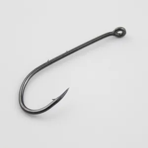 High Carbon Steel Fishing Hooks Offset Circle Barbed Saltwater Freshwater Fishing Tackle