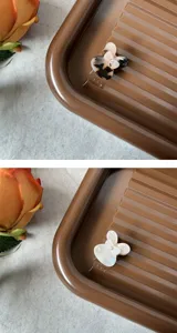 Small acetate butterfly hair claw clips set, cute minimalist mini hair accessories for daily.