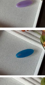 Mini molletta per capelli minimalista donna frangia laterale accessorio elegante dettaglio.