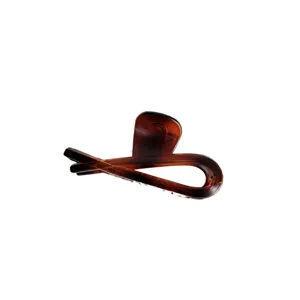 Retro tortoise shell hair claw clip large size elegant hair styling accessory for women