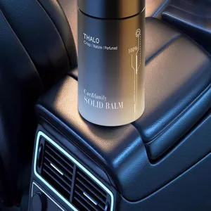 Car solid balm long-lasting natural fragrance air freshener for vehicle interior 160g