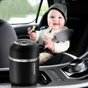 Car solid air freshener perfume long-lasting fragrance black diffuser for vehicle interior