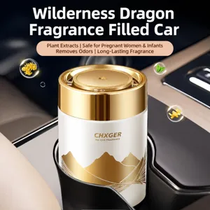 Car air freshener solid perfume balm long lasting fragrance auto interior decorative ornament