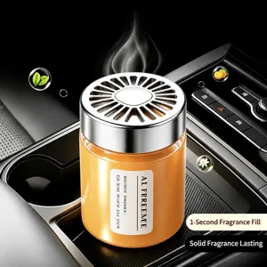 Car Solid Air Freshener Long Lasting Odor Removal Car Perfume Balm Floral Fragrance Aromatherapy