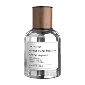 Car aroma diffuser bottle featuring long-lasting light fragrance for fresh indoor air experience.