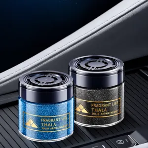 Car air freshener solid perfume long lasting fragrance car interior ornament decor