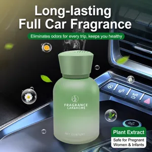 Car air freshener long lasting scent vehicle perfume elegant aroma odor eliminator for auto interior