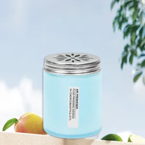 Car air freshener solid balm long lasting fragrance indoor deodorization car perfume jar