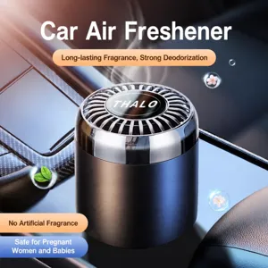Deodorante per auto profumo solido guscio in metallo fragranza a lunga durata diffusore