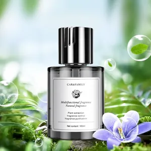 Car Air Freshener Long Lasting Gardenia Cologne Ocean Fragrance Glass Bottle Car Interior Deodorization Aromatherapy