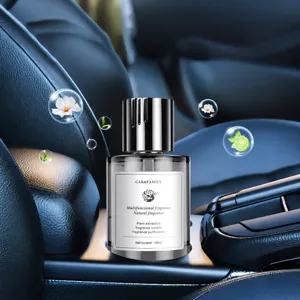 Gardenia car air freshener diffuser perfume long lasting odor elimination for vehicle main view