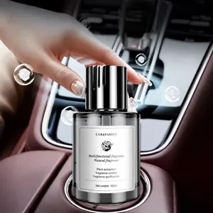 Gardenia car diffuser, long-lasting car perfume air freshener for vehicle odor removal