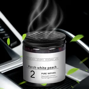 Auto Aromatherapie Vaste Balsem Langdurige Geur Luchtverfrisser In Blik Auto Interieur Ornament Parfum Diffusor