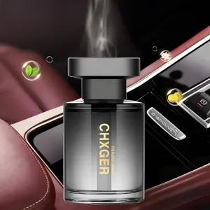 Car Air Freshener Glass Bottle Long Lasting Scent Auto Aromatherapy Diffuser Perfume For Vehicle Interior Decor