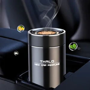 Auto Lufterfrischer Fester Parfum Metallbehälter langanhaltender Duft Autodiffusor Autodeko