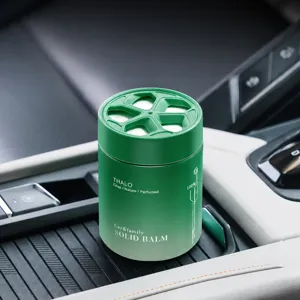 Men Car Solid Balm Air Freshener Long Lasting Perfume Cologne Bluebell Zen Tea Car Interior Deodorant Ornament