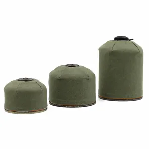 Prasino Kamvas Camping Gas Canister Cover Outdoor Picnic Gas Cylinder Protective Sleeve Storage Bag